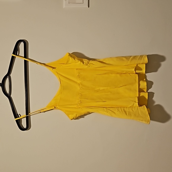 Forever 21 Yellow Flowy Tank - Picture 3 of 3